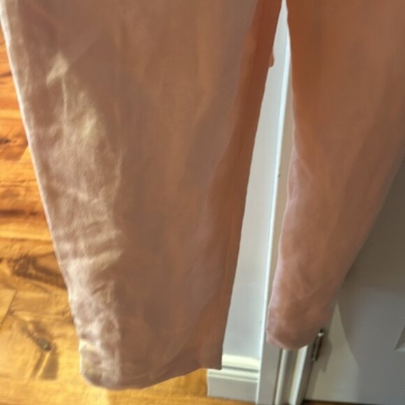 NEW MAJE xs Piruize Cold-shoulder Crepe And Stretch-twill Jumpsuit In Mandarine - Picture 11 of 11